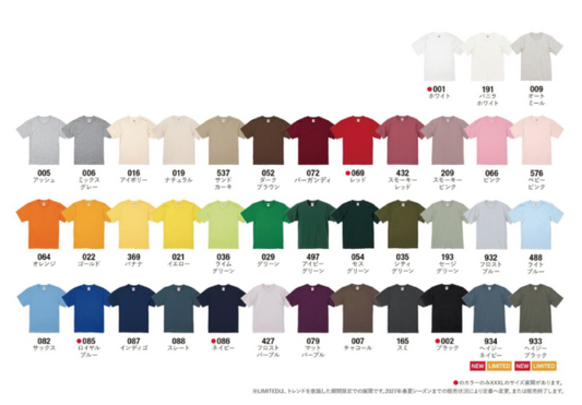 United Athle 6.2オンス プレミアム Tシャツ（品番5942-01）